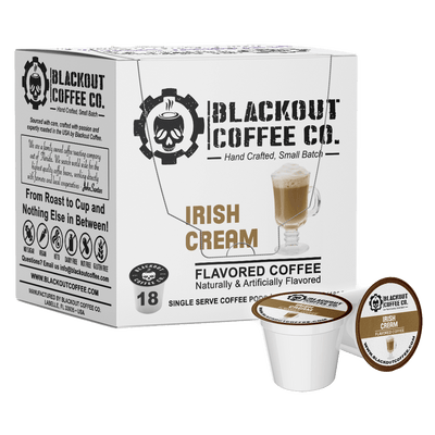 IRISH CREAM FLAVORED COFFEE PODS 18CT